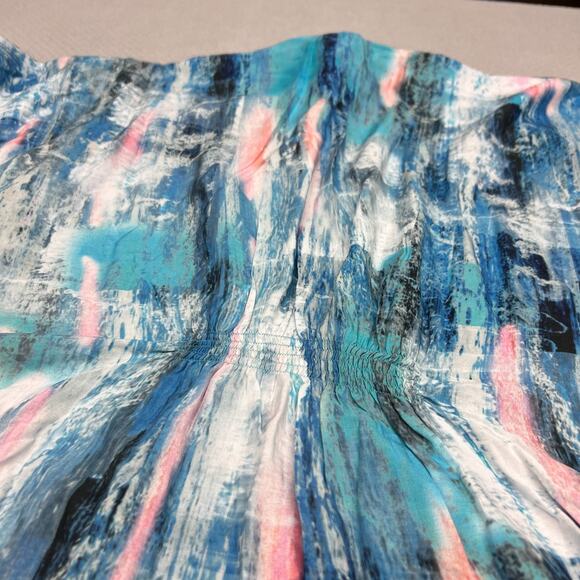 Tolani Collection Open Front Wrap Kimono Womens Large Colorful Boho Art - Picture 8 of 10